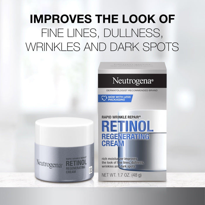 Neutrogena Rapid Wrinkle Repair Anti-Wrinkle Retinol Cream - 1.7 oz - Shop Home Med