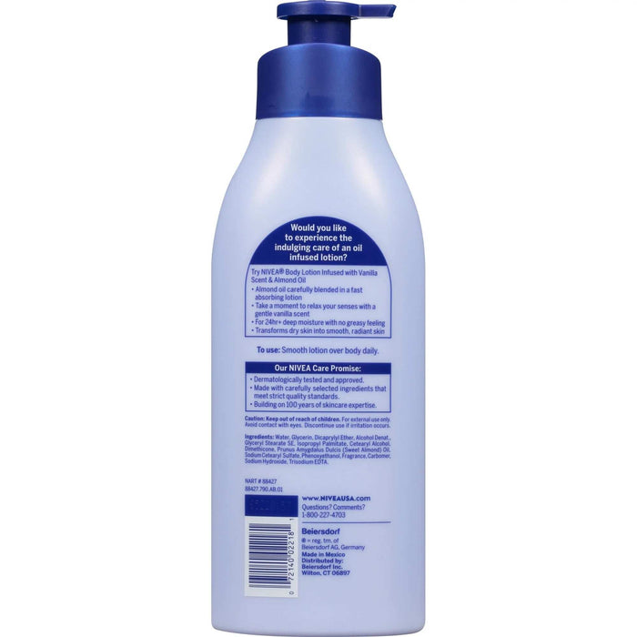 Nivea Oil Infused with Vanilla and Almond Oil Body Lotion - 16.9 oz