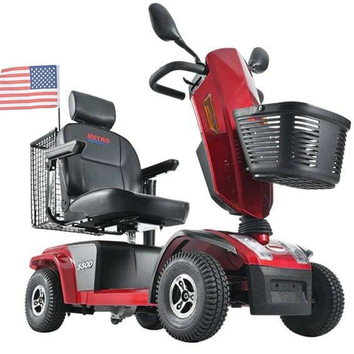 Metro Mobility S500 Series 4-Wheel Heavy Duty Travel Mobility Scooter - Shop Home Med