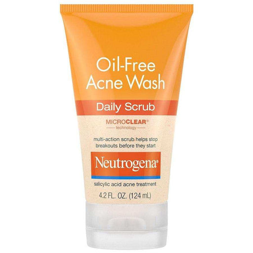 Neutrogena Oil-Free Acne Daily Face Scrub - 4.2oz. - Shop Home Med