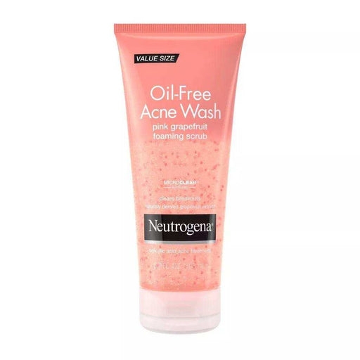 Neutrogena Oil-Free Acne Wash Pink Grapefruit Foaming Scrub - 6.7 oz. - Shop Home Med