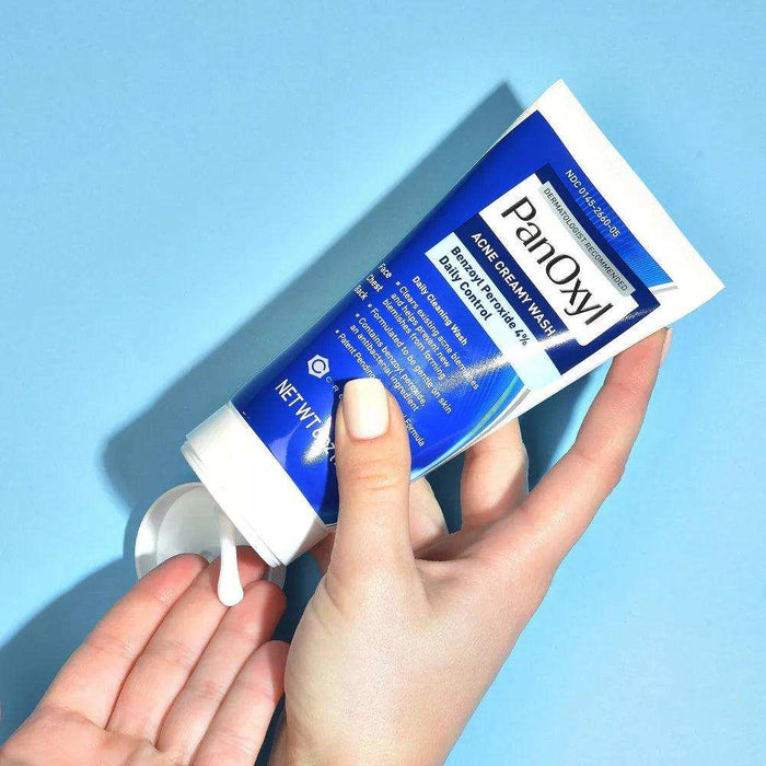 PanOxyl Antimicrobial Acne Creamy Wash, 4% Benzoyl Peroxide - 6oz - Shop Home Med