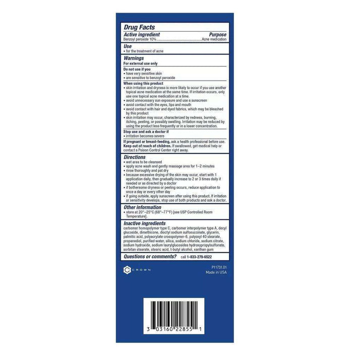 PanOxyl Foaming Wash 10% - 5.5 oz. - Shop Home Med