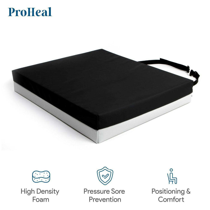 ProHeal Pressure Relief Foam Wheelchair Cushion - Shop Home Med