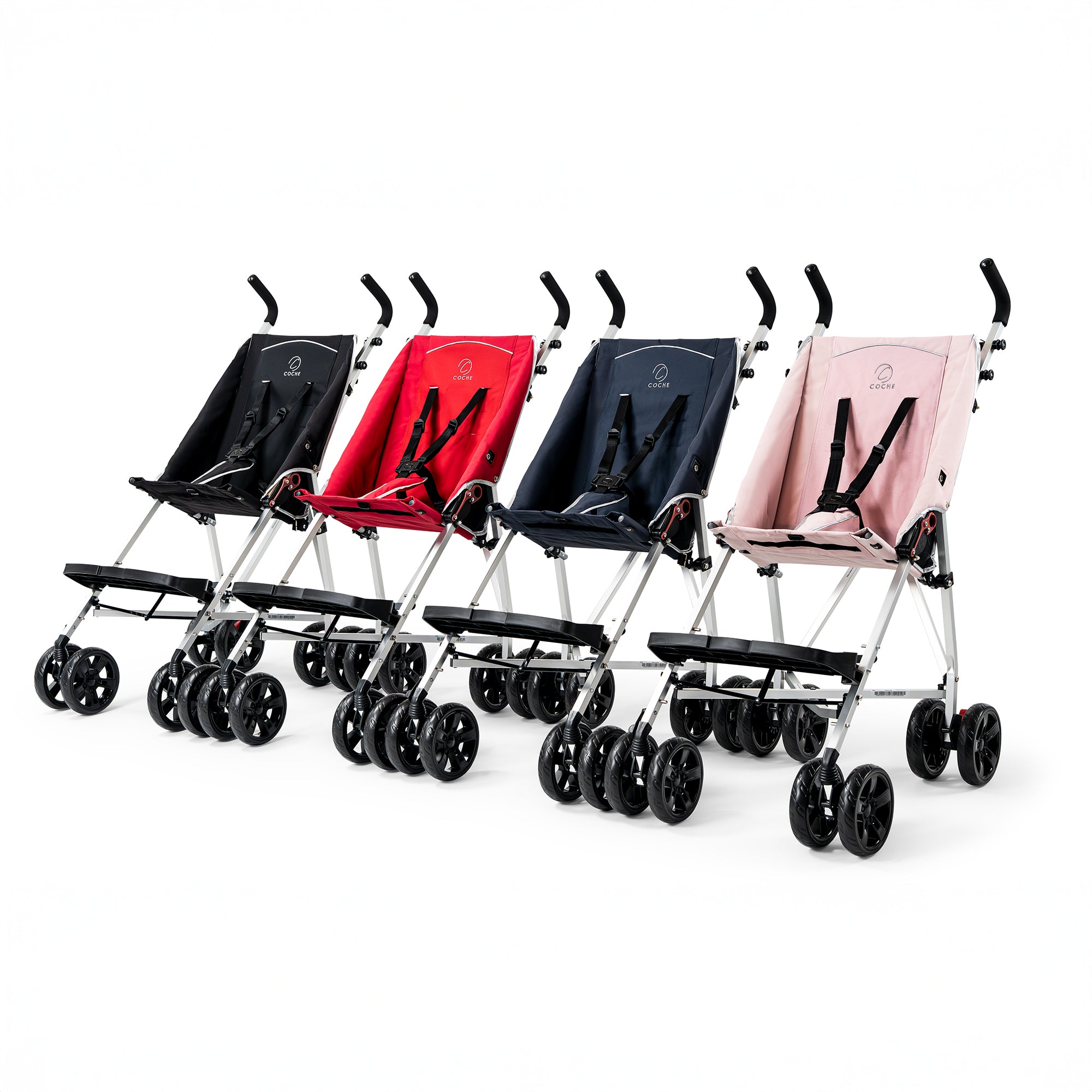 Load video: Coche XL Lightweight Special Needs Umbrella Stroller