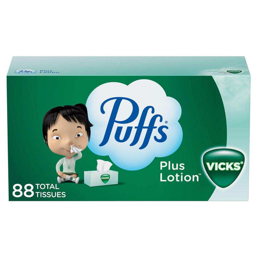Puffs Plus Lotion with Vicks Facial Tissues - Shop Home Med