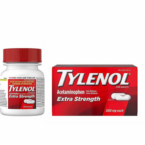 Tylenol Extra Strength Caplets - Shop Home Med