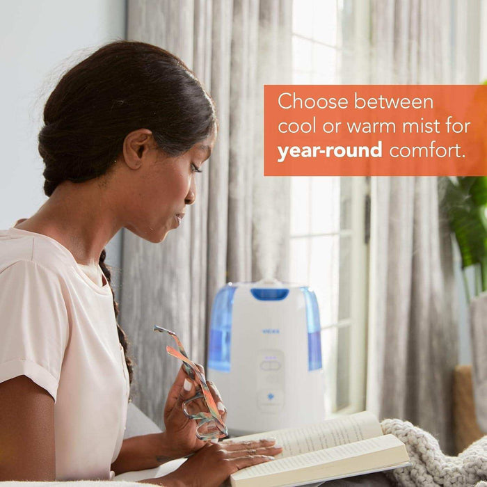 Vicks Dual Comfort – Cool + Warm Mist Humidifier - Shop Home Med