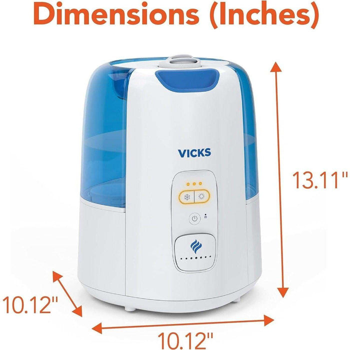 Vicks Dual Comfort – Cool + Warm Mist Humidifier - Shop Home Med