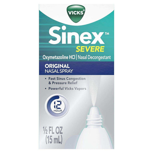 Vicks Sinex Severe Nasal Spray 0.50 oz - Shop Home Med