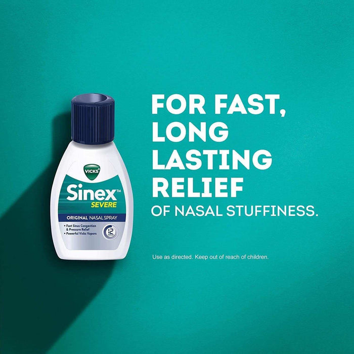 Vicks Sinex Severe Nasal Spray 0.50 oz - Shop Home Med