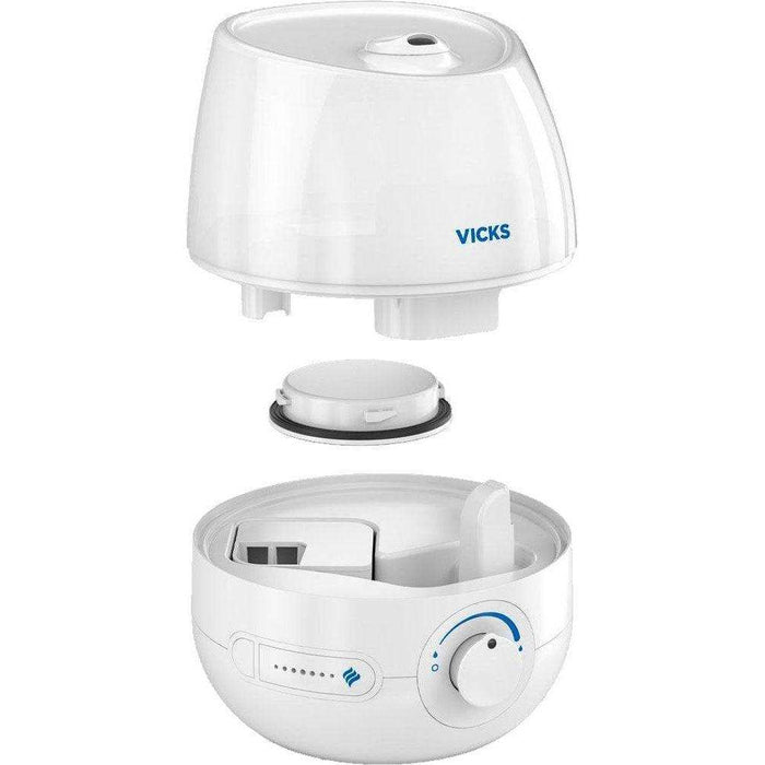 Vicks Top Fill 0.5 gallon Ultrasonic Cool Mist Humidifier - White - Shop Home Med