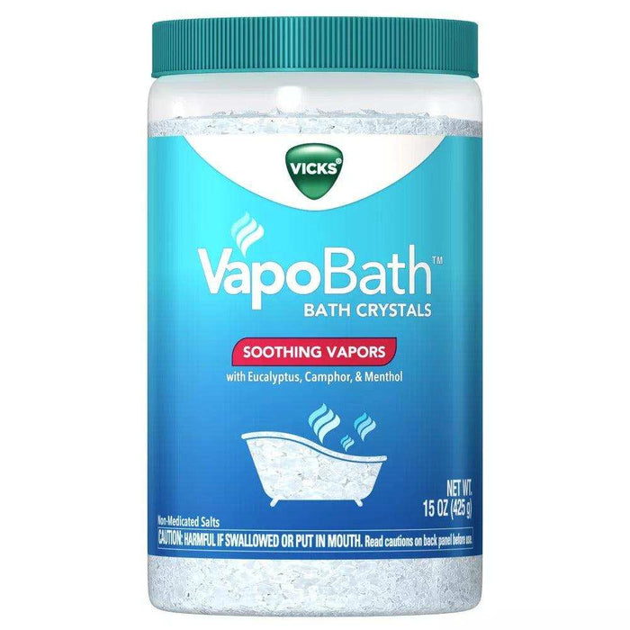 Vicks VapoBath Vapor Crystals - 15oz - Shop Home Med
