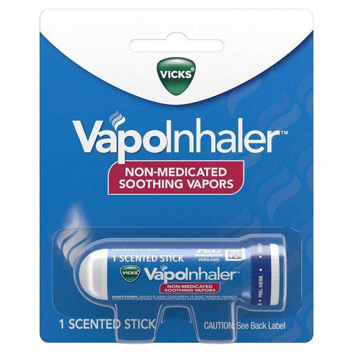 Vicks VapoInhaler Portable Nasal Inhaler, Non-Medicated - Shop Home Med