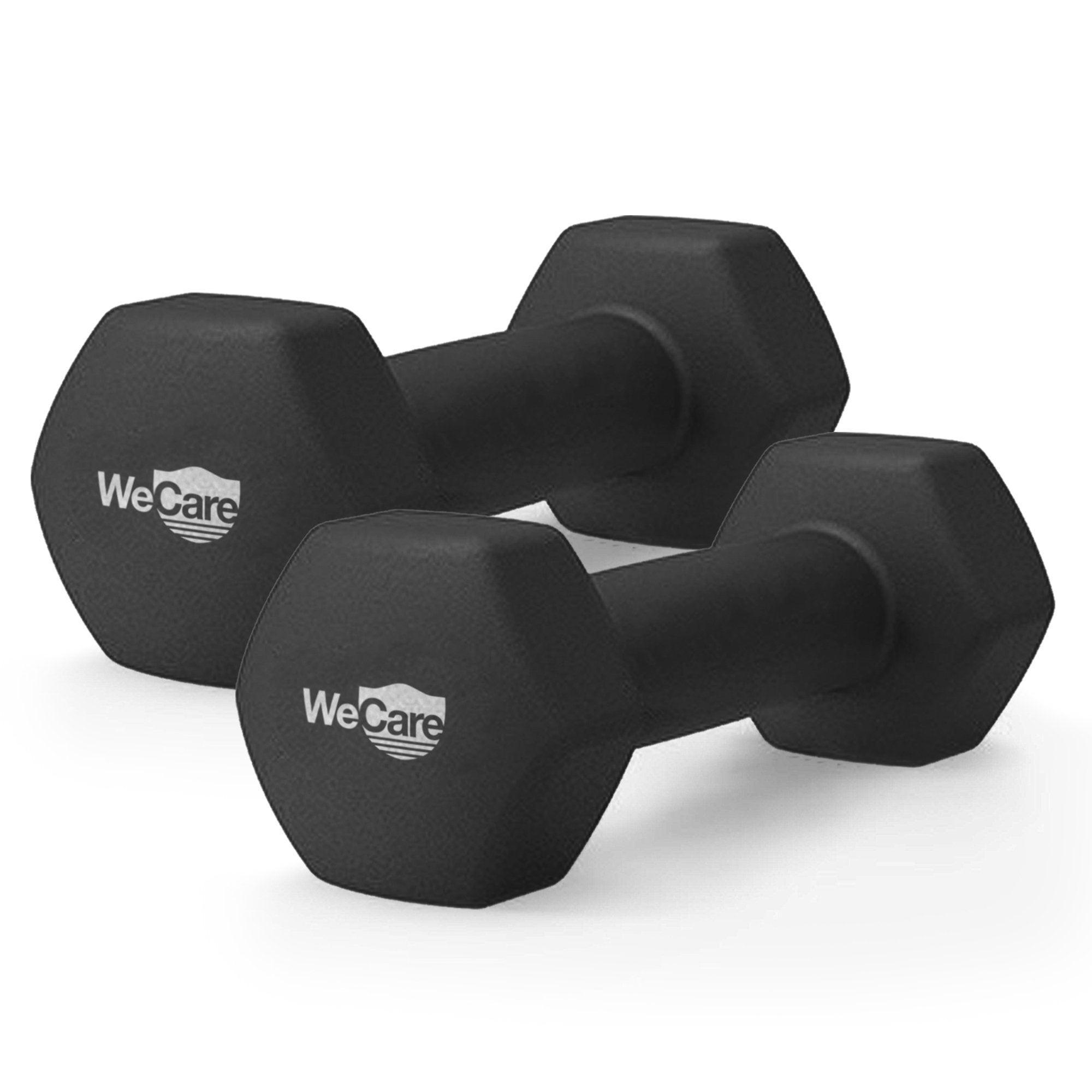 WeCare Fitness Hex Dumbbells Set of 2