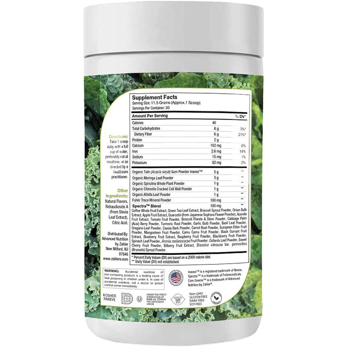 Zahler Core Greens Plant-Based Superfood Supplement - Shop Home Med