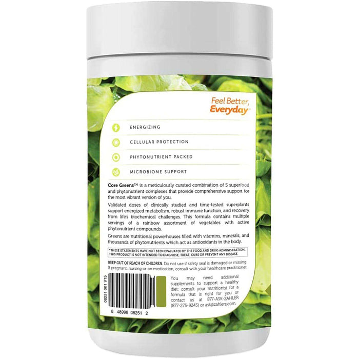 Zahler Core Greens Plant-Based Superfood Supplement - Shop Home Med