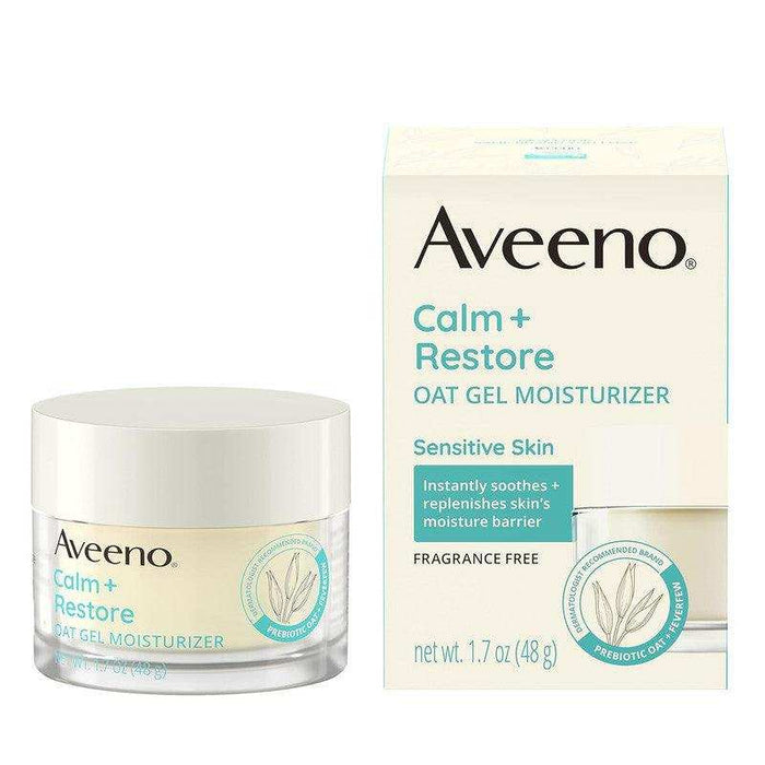 Aveeno Calm+Restore Oat Gel Moisturizer for Sensitive Skin - 1.7 oz - Shop Home Med