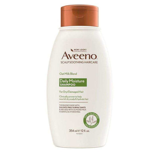 Aveeno Daily Moisture Shampoo Oat Milk Blend for Dry Damaged Hair - 12oz - Shop Home Med
