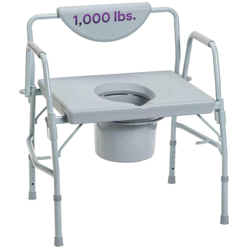 Bariatric Drop Arm Commode 1000lb - Shop Home Med