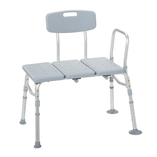Plastic Tub Transfer Bench with Adjustable Backrest - Shop Home Med