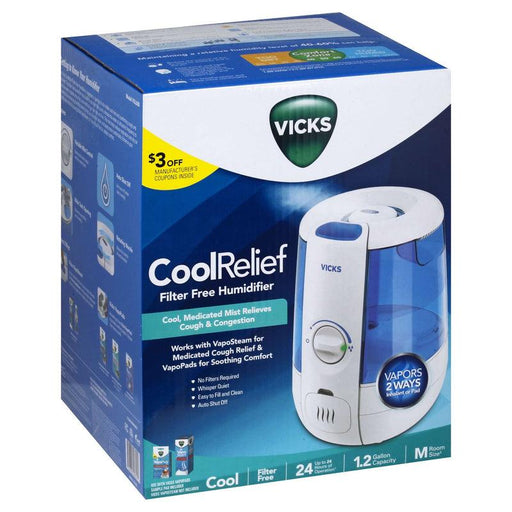 Vicks CoolRelief Filter Free Humidifer - Shop Home Med
