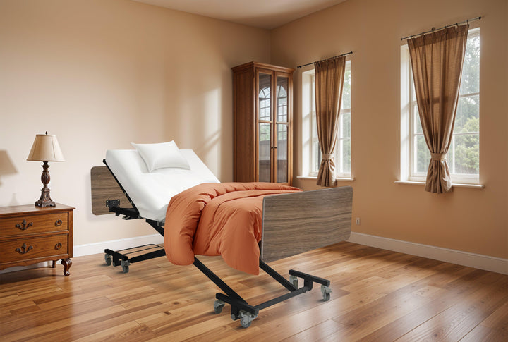 ¿Cómo puedo hacer que el colchón de mi cama de hospital sea más cómodo?