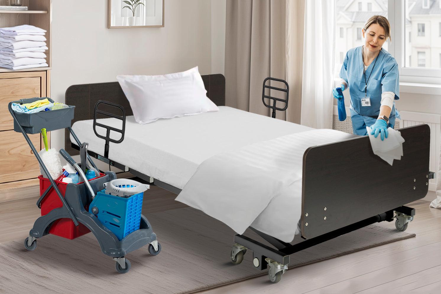 How to Clean a Hospital Bed at Home