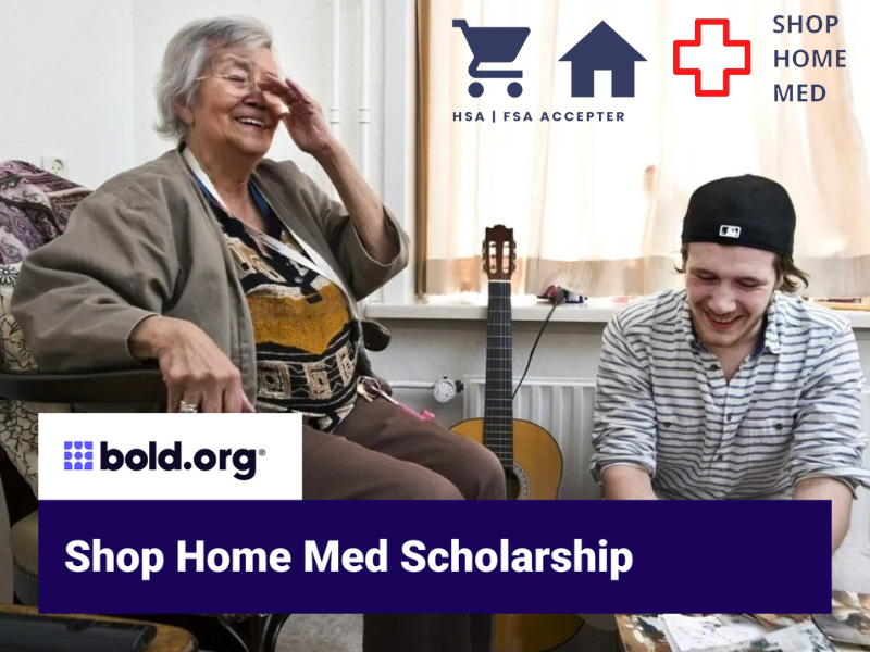 Shop Home Med Announces Scholarship Opportunity in Partnership with Bold.org