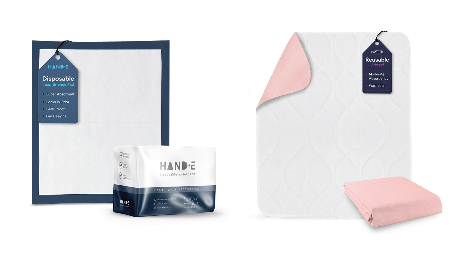 Incontinence Care: Reusable and Disposable Chucks