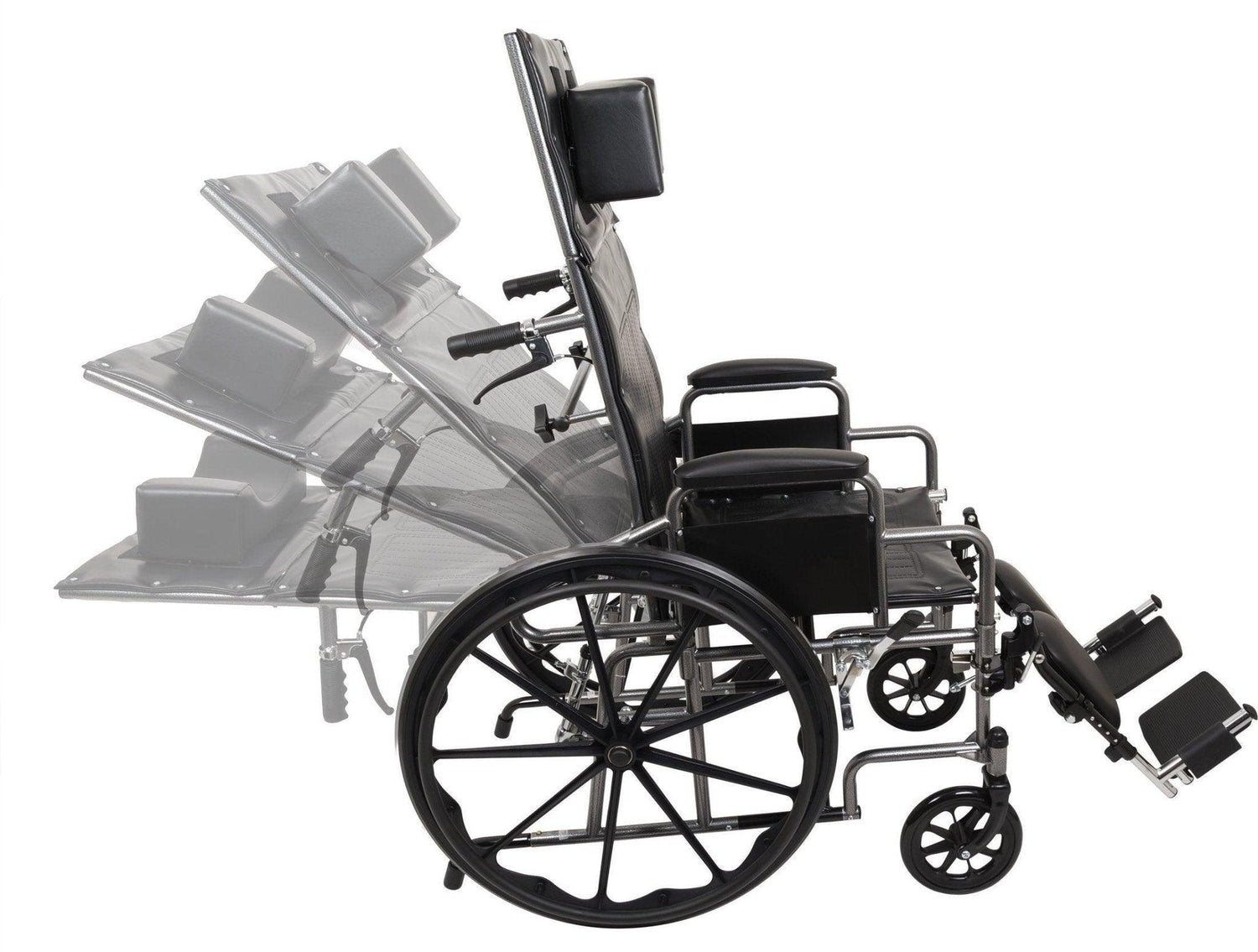 ProHeal Reclining Wheelchair with Elevating Legrests - Enhancing Comfort, Mobility, and Health - Shop Home Med