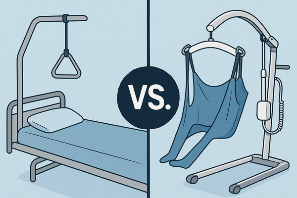 Trapeze Bar vs Overhead Lift Systems: Which Is Better for Home Care?