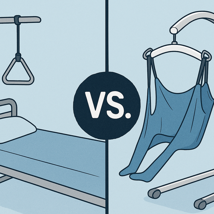 Trapeze Bar vs Overhead Lift Systems: Which Is Better for Home Care?