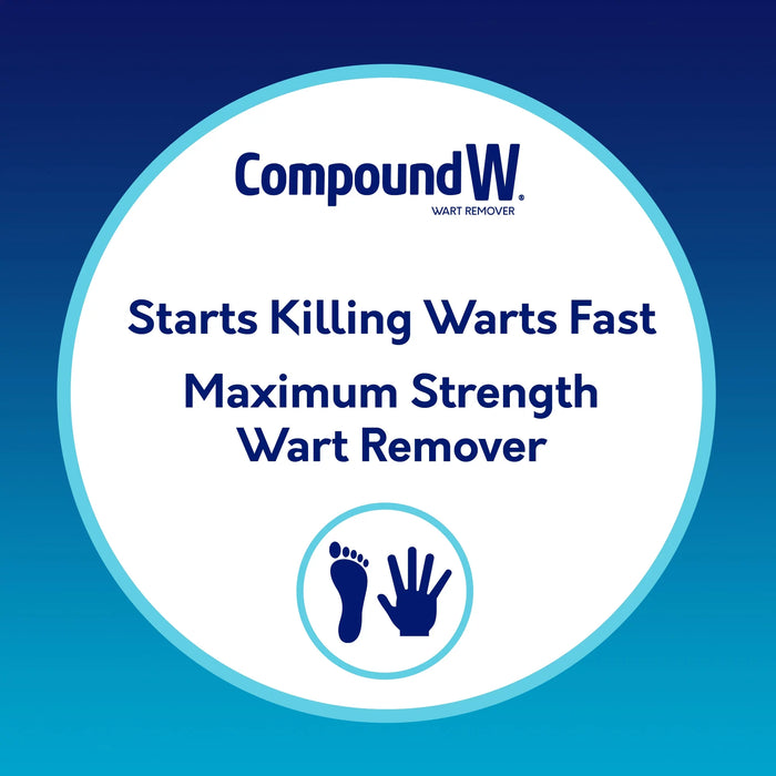 Compound W Maximum Strength One Step Wart Remover Pads