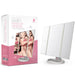 Pursonic Tri-Fold Vanity Makeup Mirror