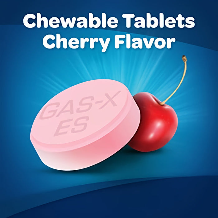 Gas-X Extra Strength Gas Relief Chewable Tablets Cherry Peppermint