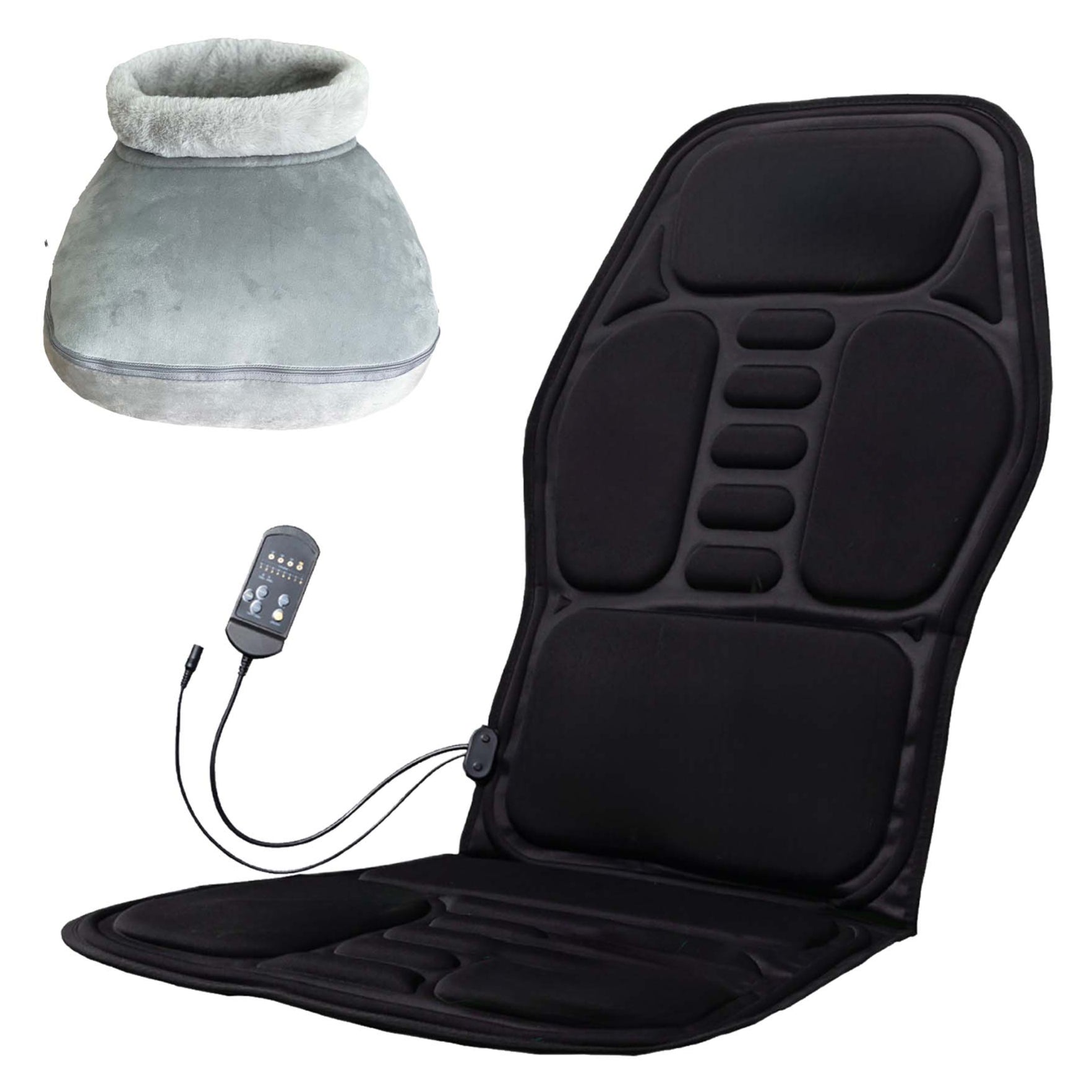 Pursonic Heated Foot Spa and Adjustable Chair Cushion Total Relaxation Pair shophomemed
