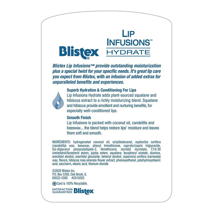 Blistex Lip Infusions Hydrate Lip Balm