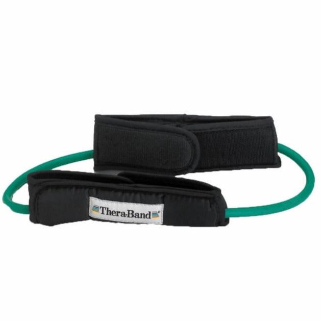 TheraBand Professional Resistance Tubing Loop with Padded Cuffs