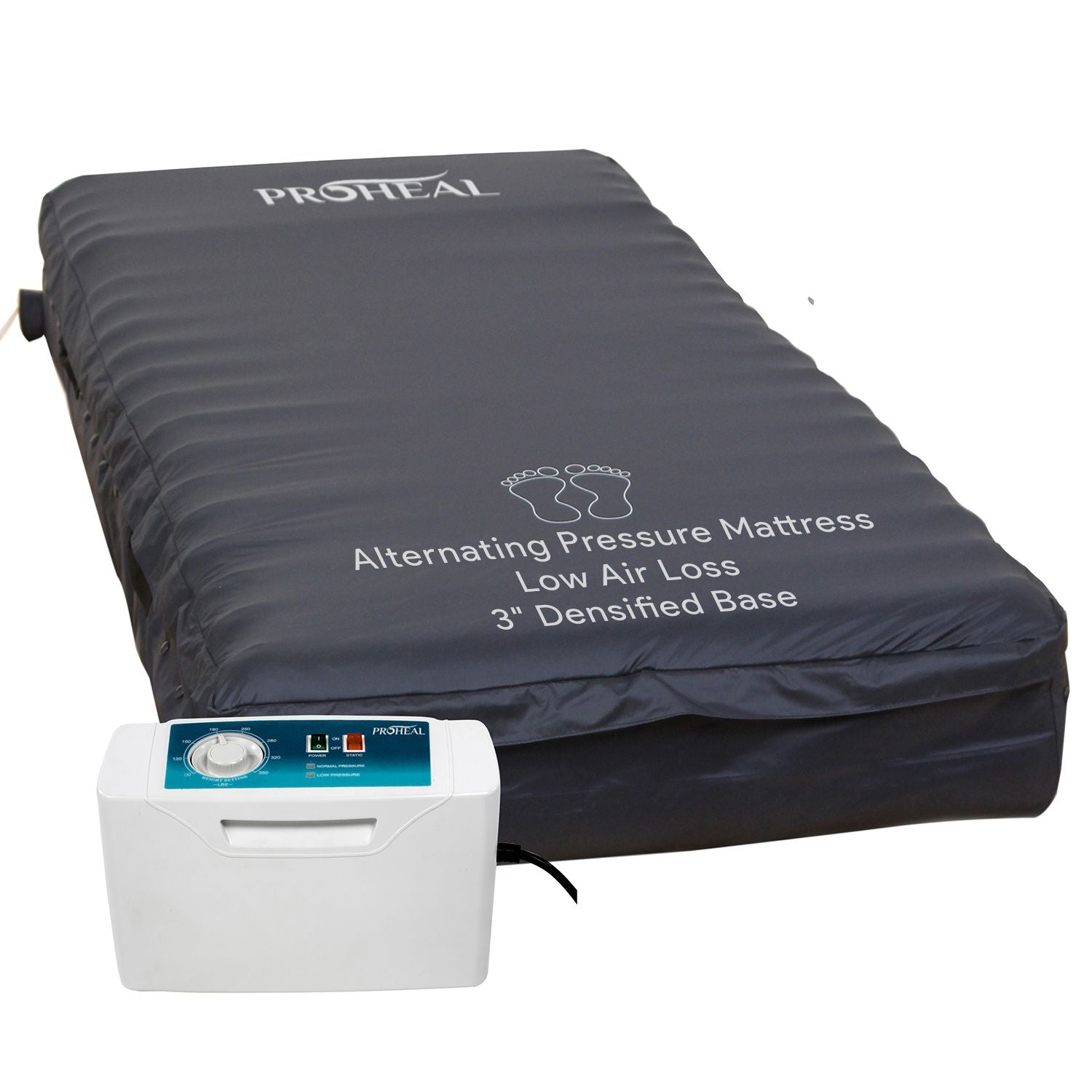 Low Air Loss Alternating Pressure Mattress - 3" Fiber Base shophomemed