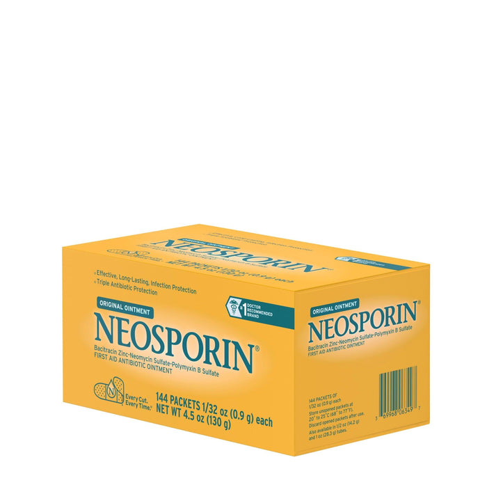 Neosporin Original FirstAid Antibiotic Bacitracin Ointment - 144X0.9g