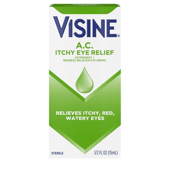 Visine A.C. Itchy Eye Relief Astringent/Redness Reliever Eye Drops