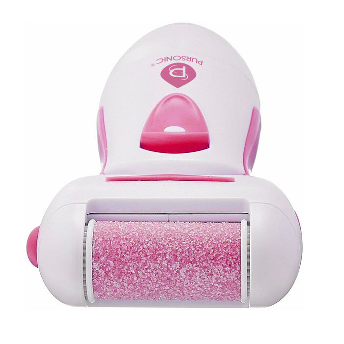 Pursonic Battery Operated Callus Remover Foot Spa and Foot Smoother