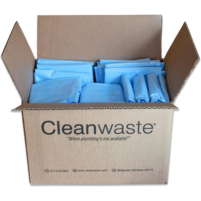 Bolsas sanitarias Cleanwaste Sani-Bag+ con polvo para excrementos