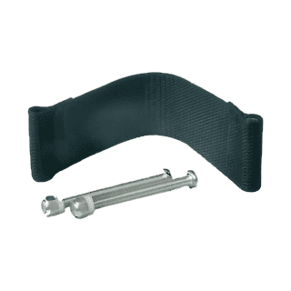 Invacare Standard Heel Loop Black 2" Webbing 8"L