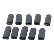 Invacare Tip-Rubber Black - 1 Pack 10/Pk
