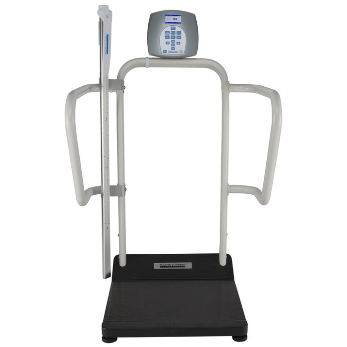 Digital Platform Scale with Handrails