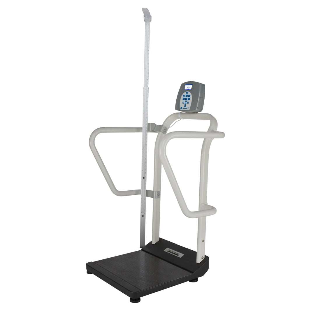 Health o Meter 1100 Series Digital Platform Scale with Handrails