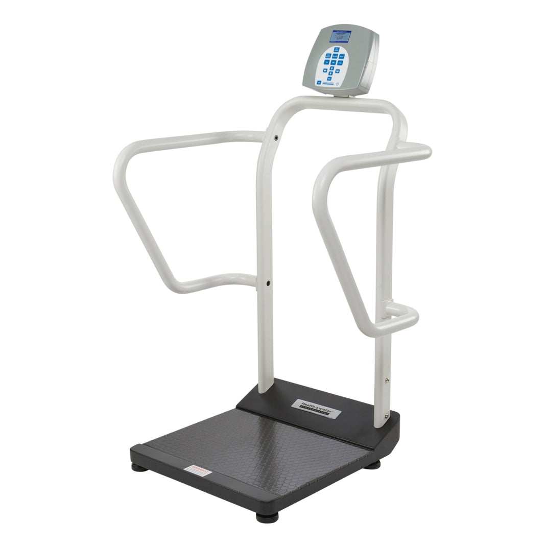 Health o Meter 1100 Series Digital Platform Scale with Handrails