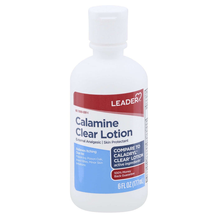 Leader Caldyphen Calamine Clear Lotion - 6 Oz